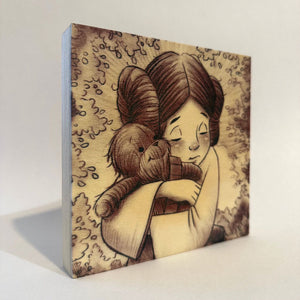 Wood Print - "We'll Be Alright" (Wookiee the Chew)