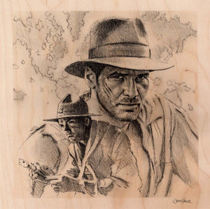 Indy (Original Charcoal Drawing)