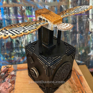 "As The World Falls Down" - Wooden Automaton