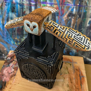 "As The World Falls Down" - Wooden Automaton