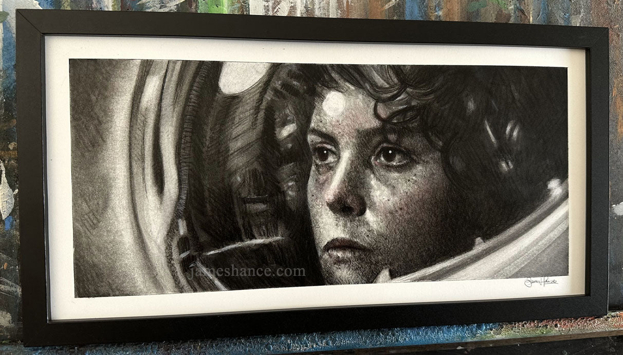 Ripley (Original Framed Drawing)