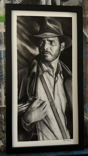 Indy (Original Framed Drawing)