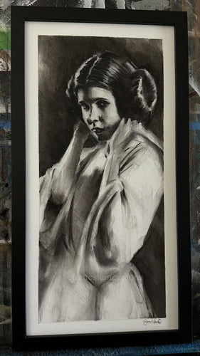 Leia (Original Framed Drawing)