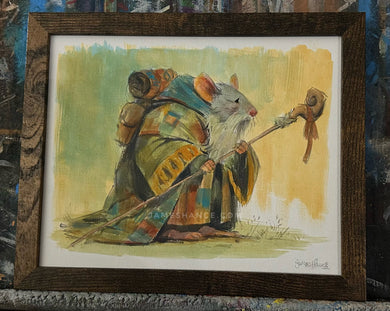 The Druid (Original Framed Painting)