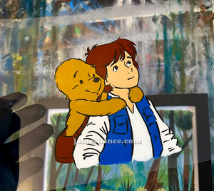 Friends 'Til The End (Wookiee The Chew - Original Framed Animation Cel)