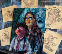 In Seeking life, I Created Bert (Original Art)