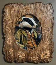 Barley Hedge (Original Wooden Art)