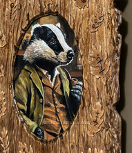 Barley Hedge (Original Wooden Art)