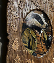 Barley Hedge (Original Wooden Art)