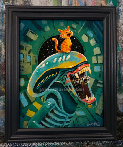 The Best Of Friends (Original Framed Painting)
