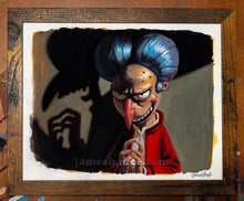 Burns Never Dies (Original Framed Painting)