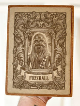 "Fuzzball" - Wooden Wall Art