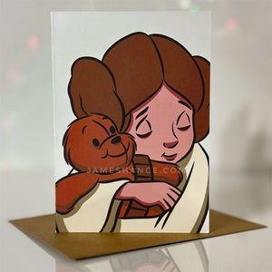 "Wookiee the Chew" Greeting Card - "We'll Be Alright"