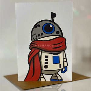 "Wookiee the Chew" Greeting Card - "Droidlet"