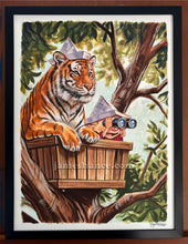 Backyard Buccaneers (Original Framed Painting)