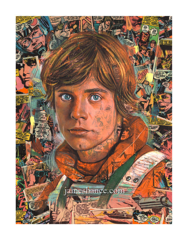 Farm Boy (Comic Book Collection Print)