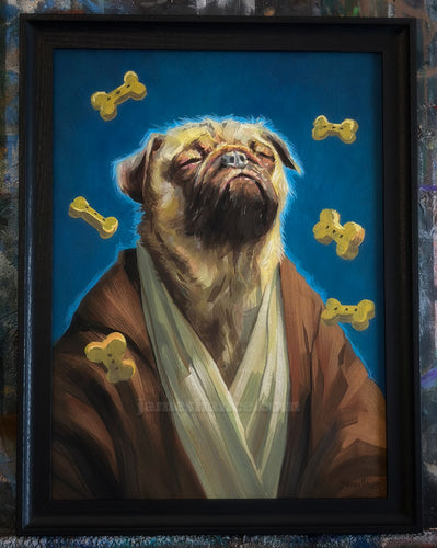 Control, Control - You Must Learn Control! (Original Framed Painting)