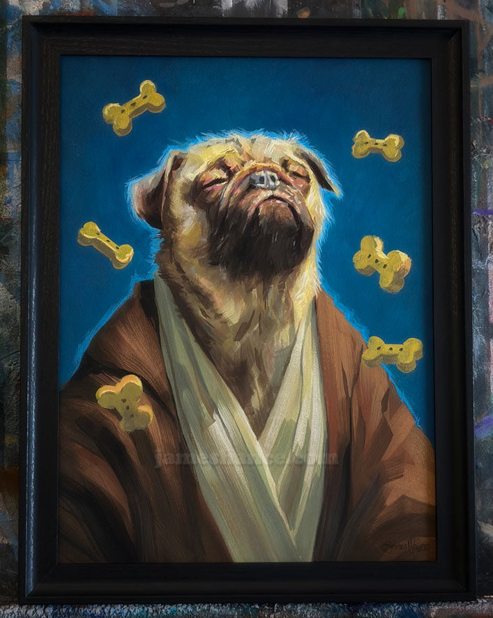 Control, Control - You Must Learn Control! (Original Framed Painting)
