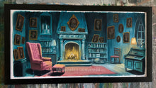A Slightly Peculiar Parlor (Original Framed Painting)
