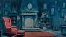 A Slightly Peculiar Parlor (Original Framed Painting)
