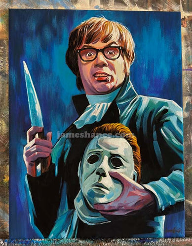 The Curse Of Mike Myers (Original Painting)