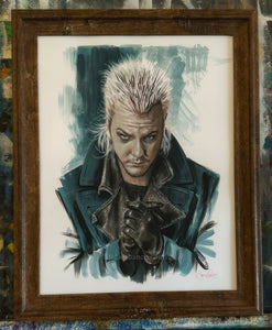 David (Inktober 2024 Day 2 - Original Framed Painting)