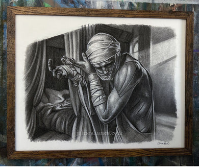 First Steps (Original Framed Drawing)