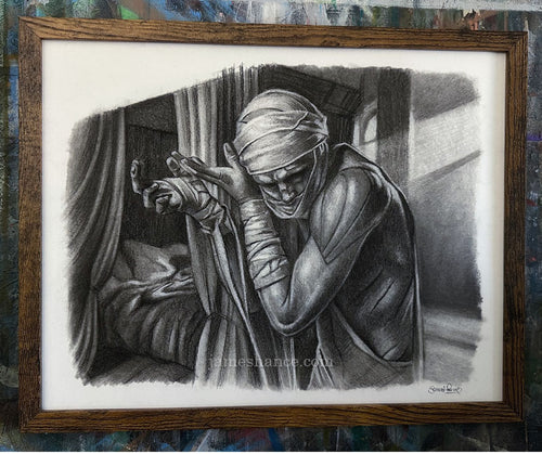 First Steps (Original Framed Drawing)