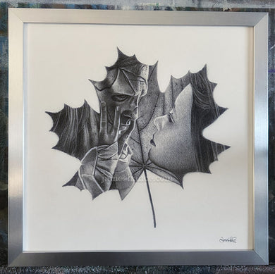 Monsters Together (Original Framed Drawing)