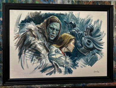 Take Me With You (Original Framed Painting)