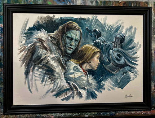 Take Me With You (Original Framed Painting)