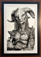 The Faun (Original Framed Painting)