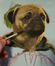 The Most Unlikely Creature Imaginable (Original Framed Painting)