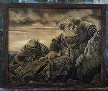 Frogo & Fozwise (Original Framed Art)