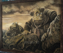 Frogo & Fozwise (Original Framed Art)