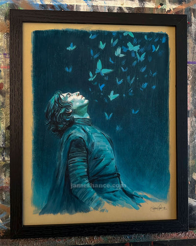 Future Echo (Original Framed Painting)