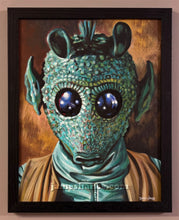 Hit Me With Your Best Shot (Original Framed Painting)