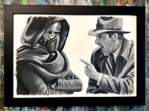 Watch That Attitude, Junior! (Inktober 2025 Day 19 - Original Painting)
