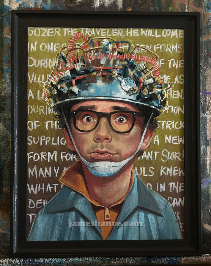 Keymaster (Original Framed Painting)