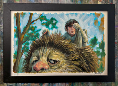 I Want You To Be King Forever, Max (Inktober 2025 Day 27 - Original Painting)