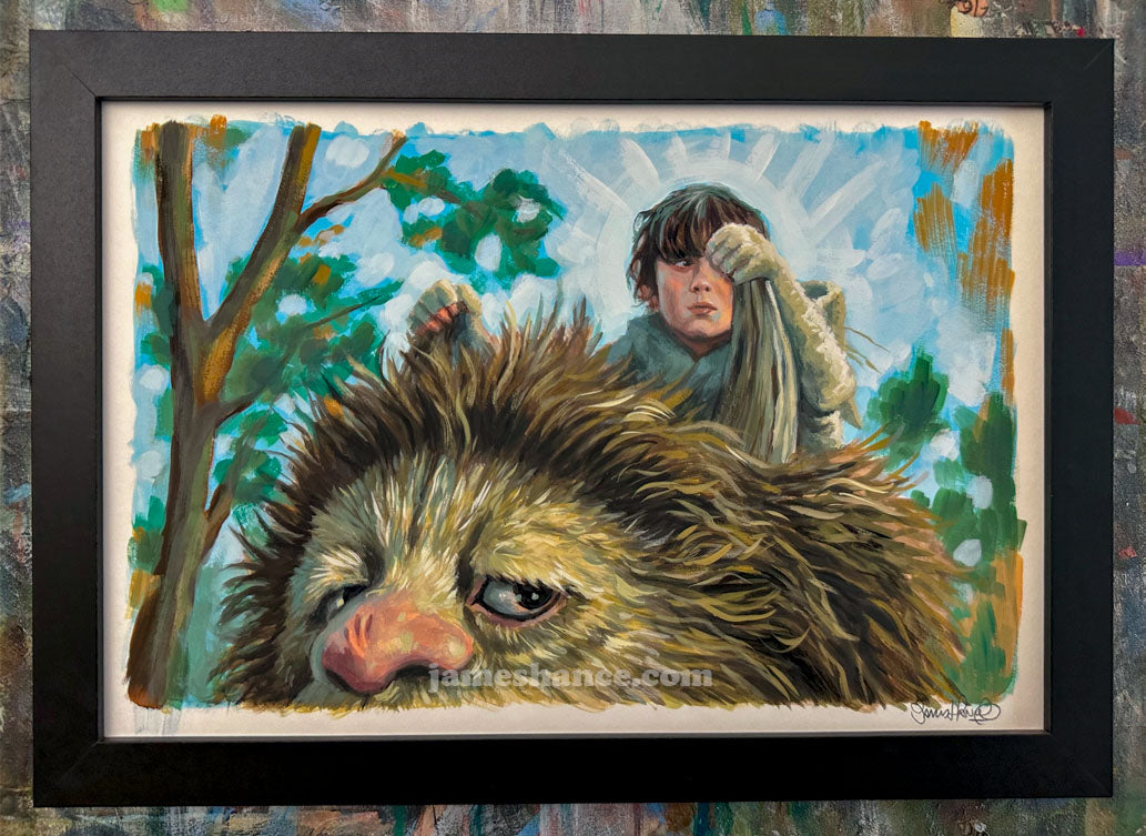 I Want You To Be King Forever, Max (Inktober 2025 Day 27 - Original Painting)