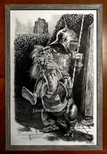 Goblin Rider (Labyrinth - Original Framed Drawing)