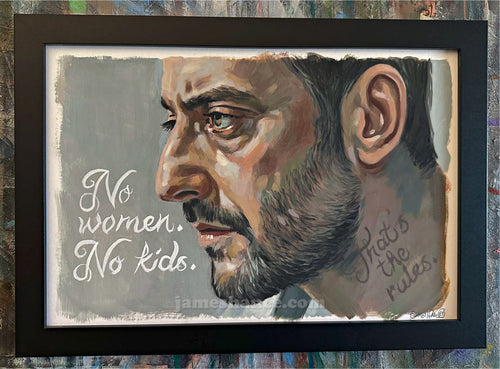 Leon (Inktober 2025 Day 21 - Original Painting)