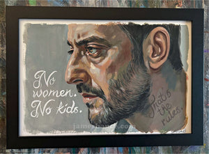 Leon (Inktober 2025 Day 21 - Original Painting)