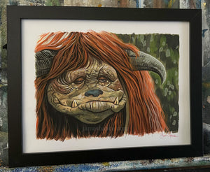 Ludo (Original Framed Painting)