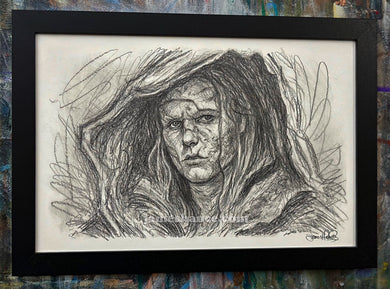 Merciless Life (Original Framed Drawing)