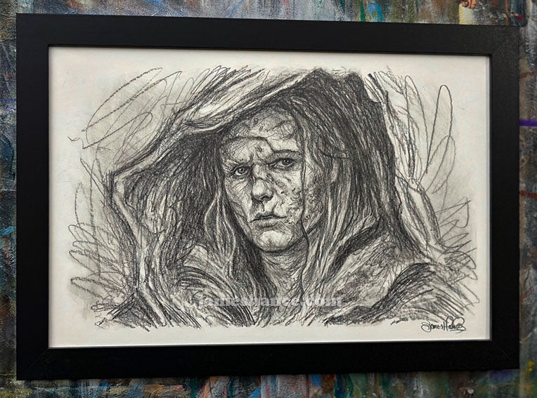 Merciless Life (Original Framed Drawing)