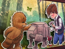"I'll Most Likely Lose It Again, Anyway" (Wookie the Chew) - Framed Wooden Wall Art