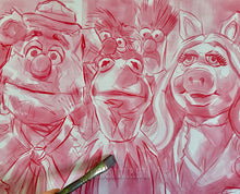 Old Friends Who've Just Met (Original Painting)