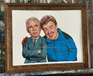 Neal & Del (Original Framed Painting)